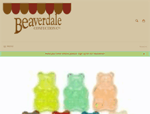 Tablet Screenshot of beaverdaleconfections.com